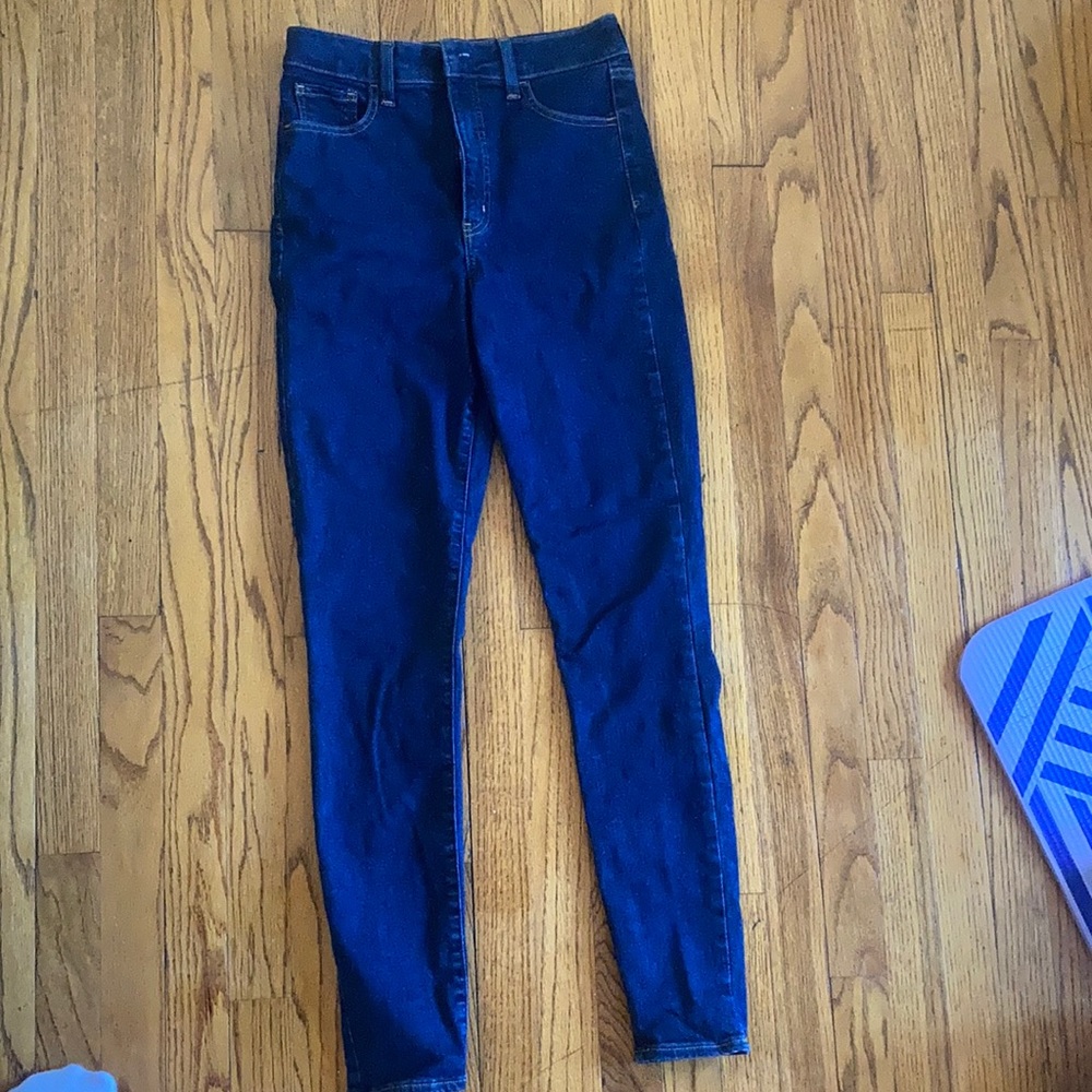 Sky High Rise Universal Jegging with Washwell size 29 tall